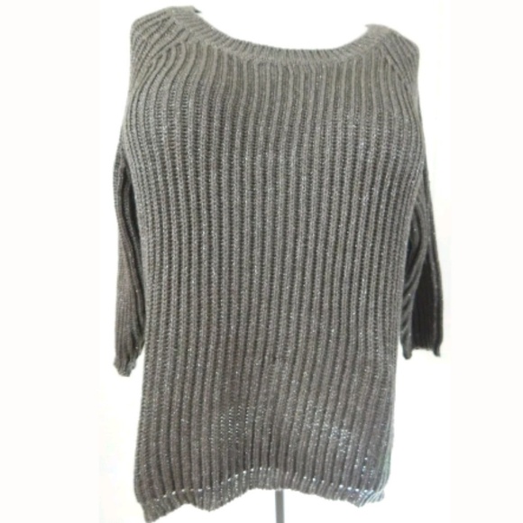Lane Bryant Ribbed Sparkle Sweater - Picture 1 of 5
